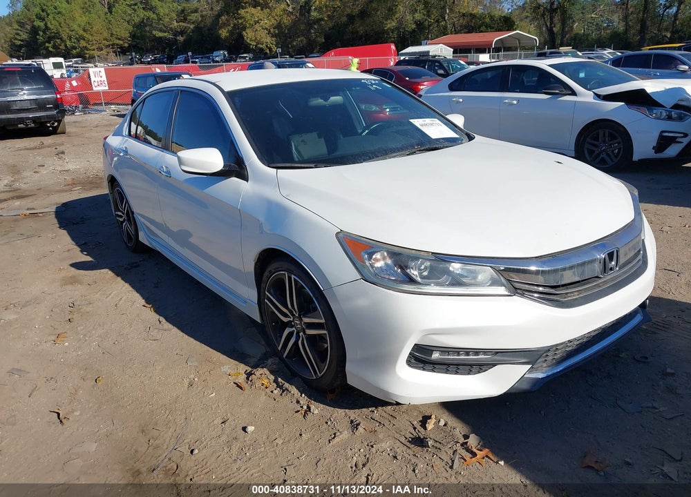 2017 HONDA ACCORD SPORT VIN: 1HGCR2F5XHA028316