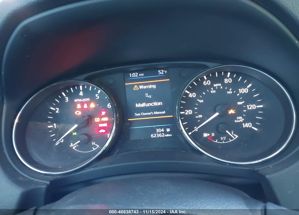 2018 NISSAN ROGUE S VIN: KNMAT2MV4JP585896