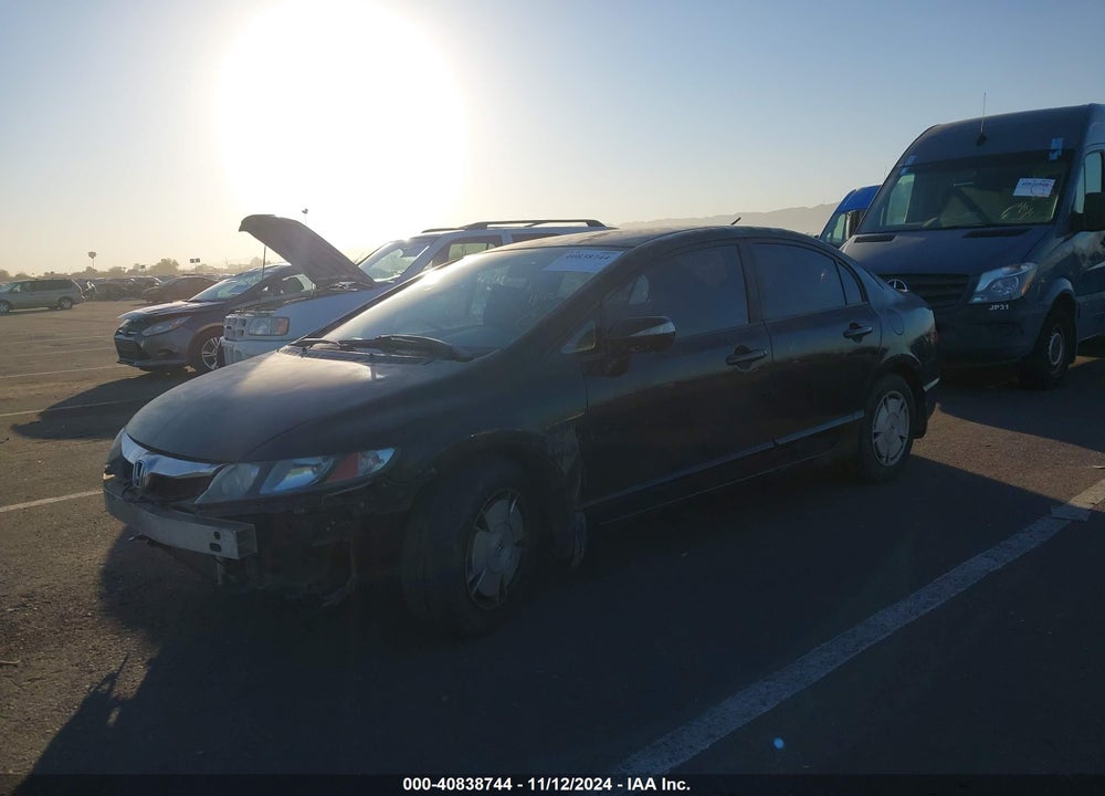 2009 HONDA CIVIC HYBRID VIN: JHMFA362X9S001318