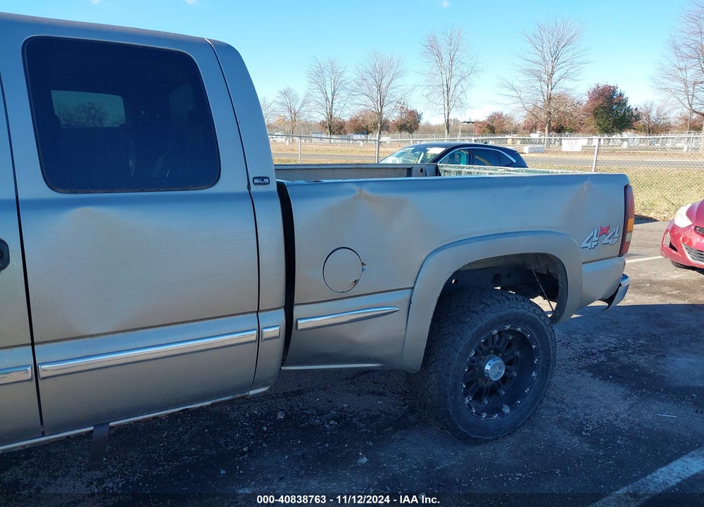 2001 GMC SIERRA 2500 SLE VIN: 1GTGK29U61Z296228