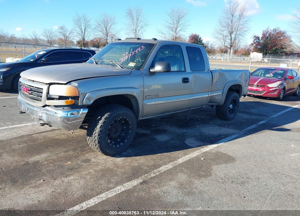 2001 GMC SIERRA 2500 SLE VIN: 1GTGK29U61Z296228