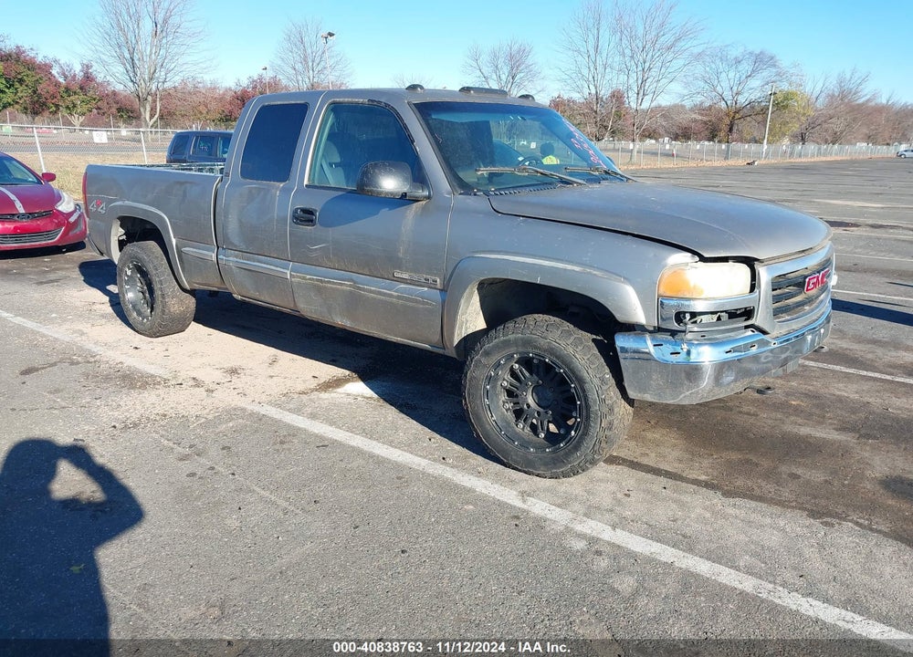 2001 GMC SIERRA 2500 SLE VIN: 1GTGK29U61Z296228