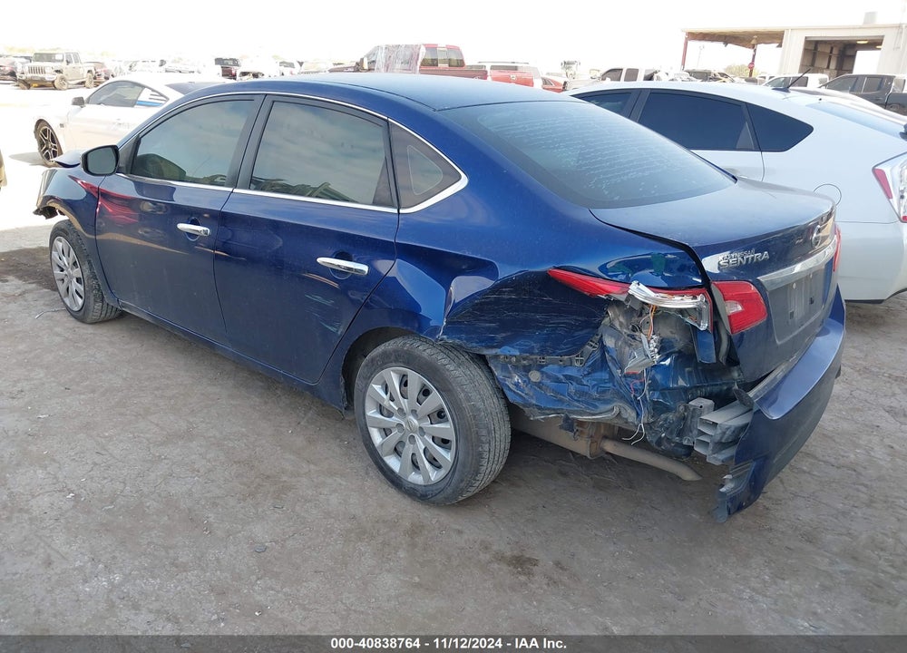 2019 NISSAN SENTRA S VIN: 3N1AB7AP7KY400779