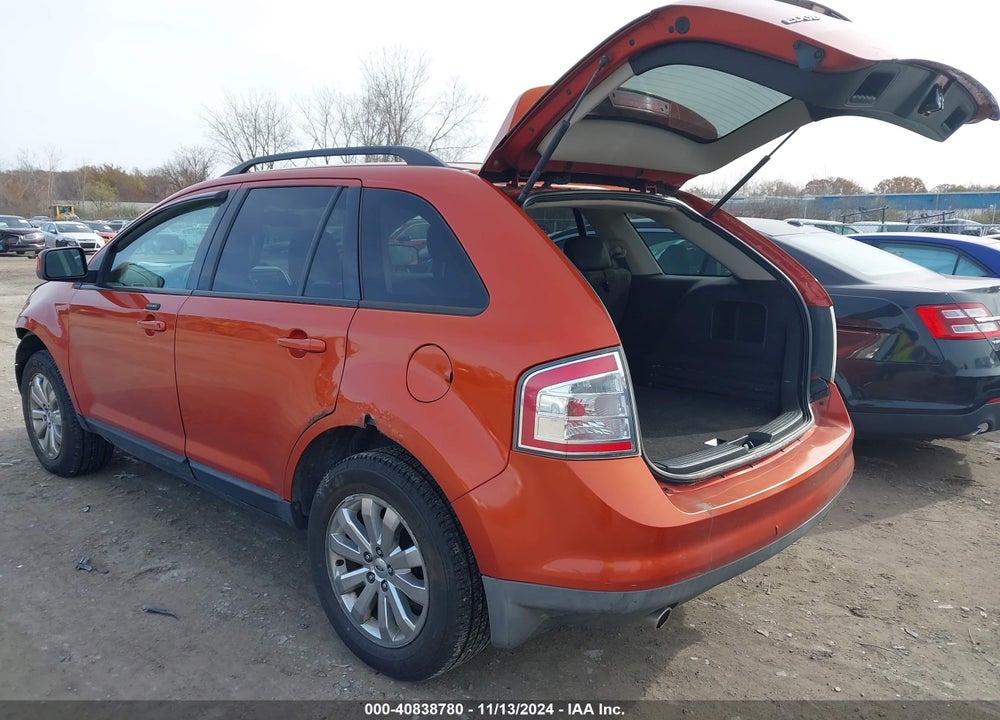 2008 FORD EDGE SEL VIN: 2FMDK48C68BB45132