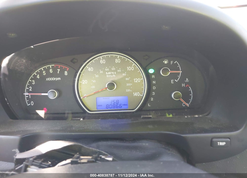 2009 HYUNDAI ELANTRA SE VIN: KMHDU46D79U632695