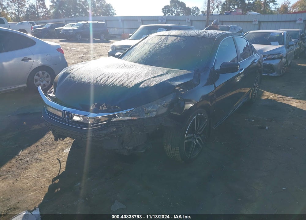 2016 HONDA ACCORD VIN: 1HGCR2F53GA209577