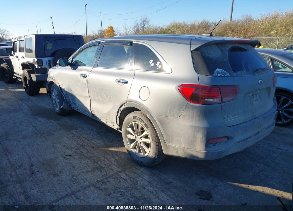 2020 KIA SORENTO 2.4L L VIN: 5XYPG4A30LG653727