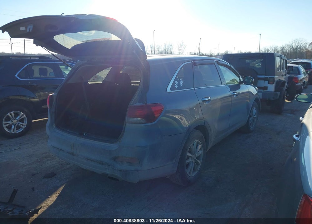 2020 KIA SORENTO 2.4L L VIN: 5XYPG4A30LG653727