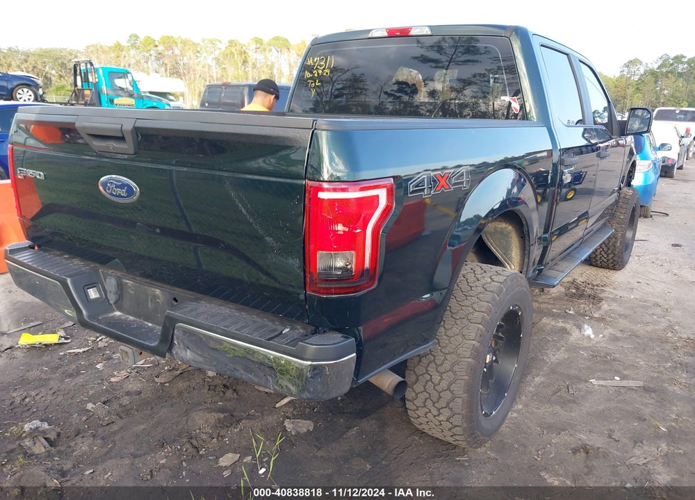 2015 FORD F-150 XL VIN: 1FTEW1EG1FKF14033