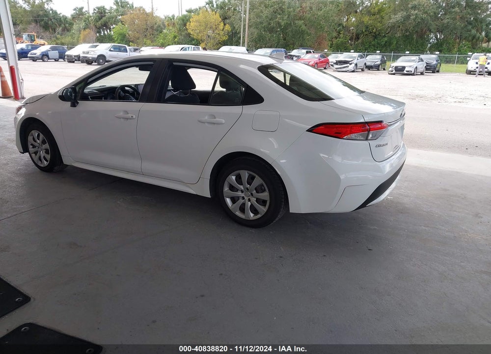 2020 TOYOTA COROLLA LE VIN: JTDEPRAE7LJ102040