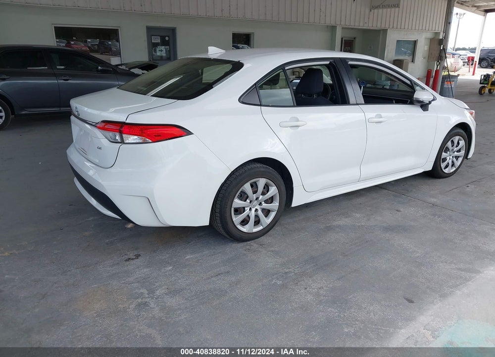2020 TOYOTA COROLLA LE VIN: JTDEPRAE7LJ102040