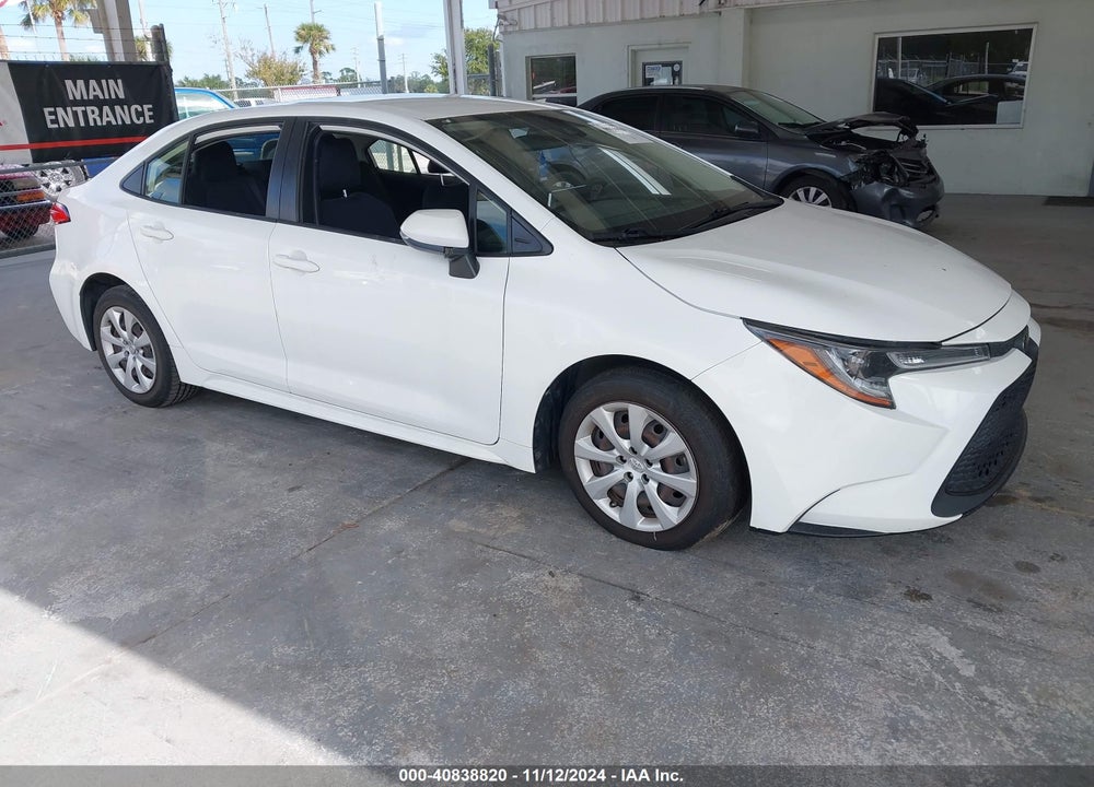 2020 TOYOTA COROLLA LE VIN: JTDEPRAE7LJ102040
