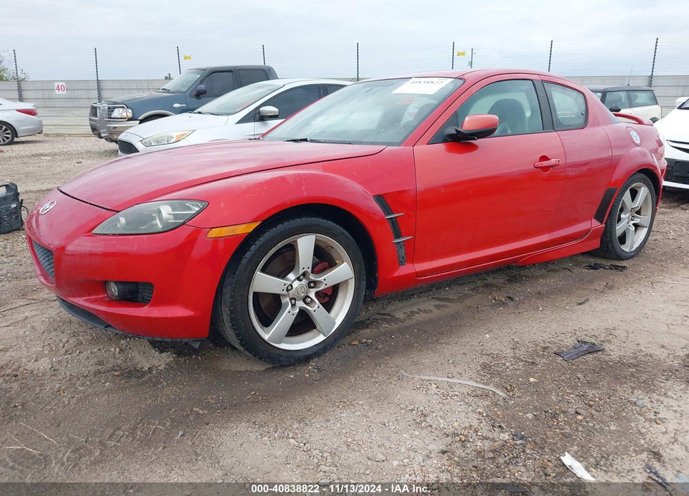 2004 MAZDA RX-8 SPORT AUTOMATIC (A4) VIN: JM1FE17N740124484