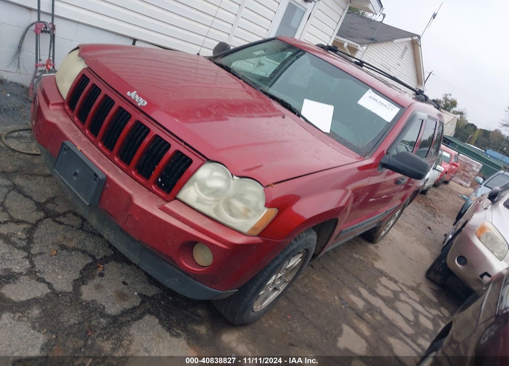 2005 JEEP GRAND CHEROKEE LAREDO VIN: 1J4GR48K65C562857