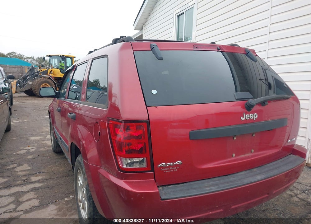 2005 JEEP GRAND CHEROKEE LAREDO VIN: 1J4GR48K65C562857