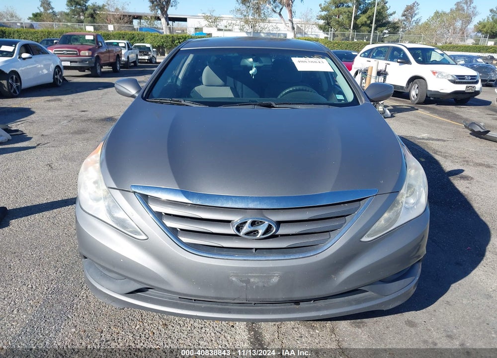 2014 HYUNDAI SONATA GLS VIN: 5NPEB4AC7EH927975