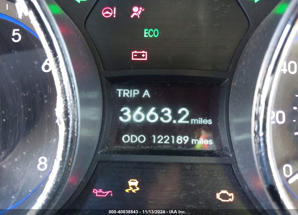 2014 HYUNDAI SONATA GLS VIN: 5NPEB4AC7EH927975