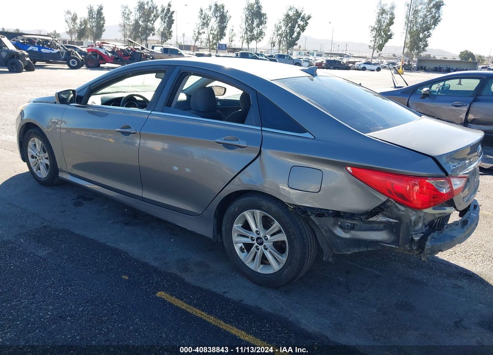 2014 HYUNDAI SONATA GLS VIN: 5NPEB4AC7EH927975