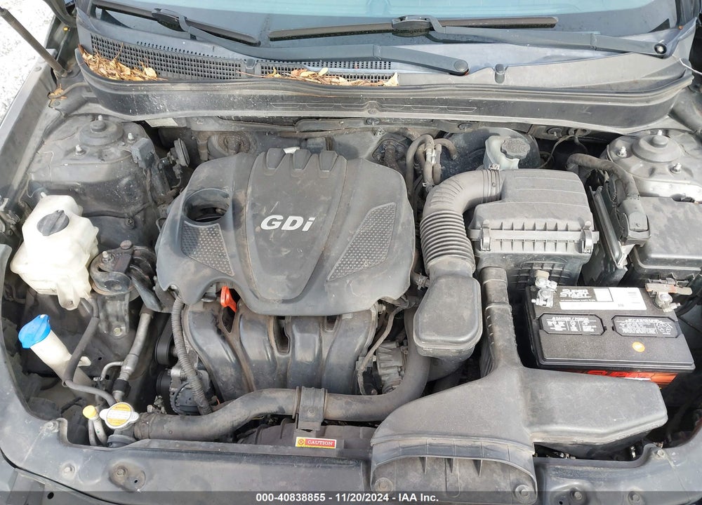 2012 HYUNDAI SONATA GLS VIN: 5NPEB4AC4CH342915