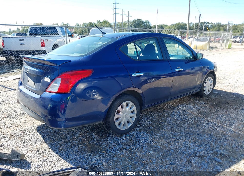 2019 NISSAN VERSA 1.6 SV VIN: 3N1CN7AP4KL836633