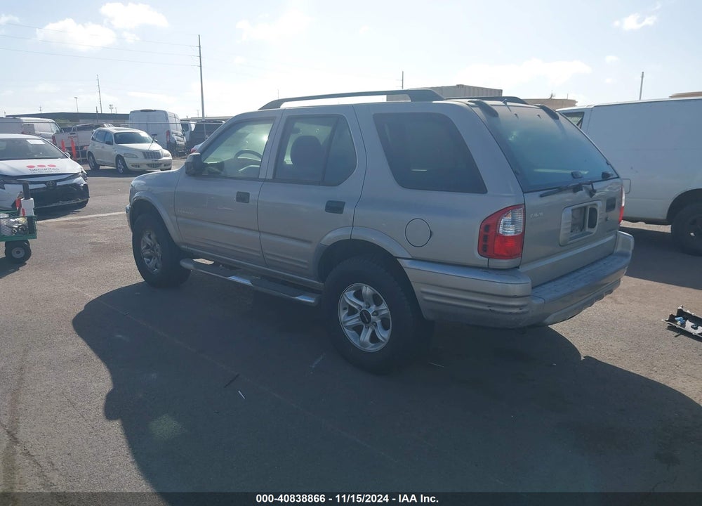 2004 ISUZU RODEO S 3.5L V6 VIN: 4S2CK58Y344305428