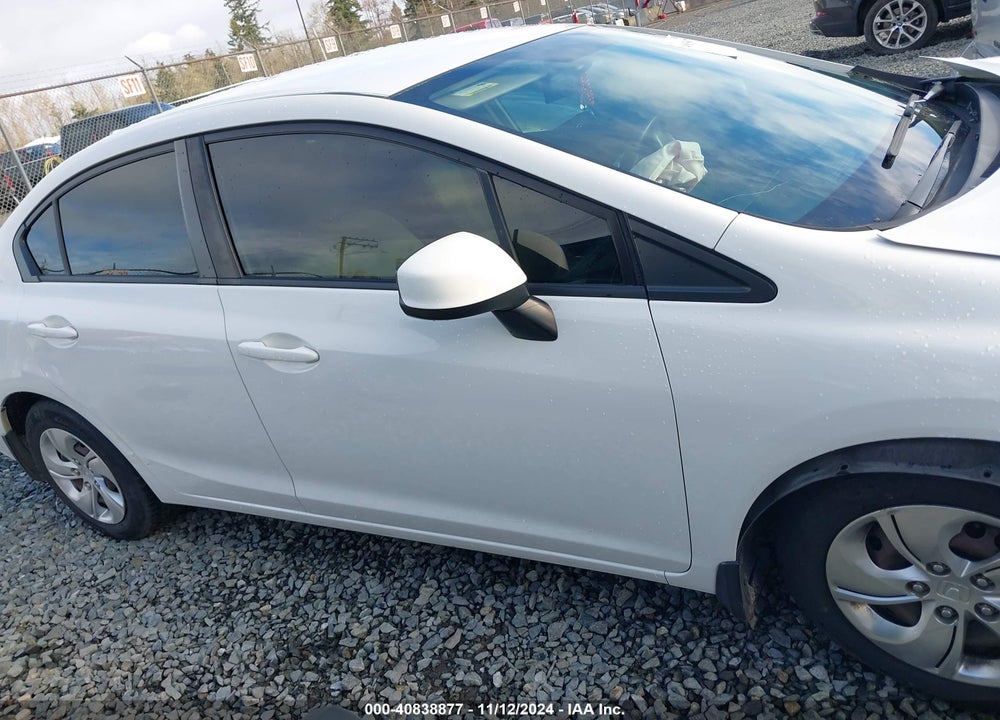 2013 HONDA CIVIC LX VIN: 2HGFB2F56DH523416