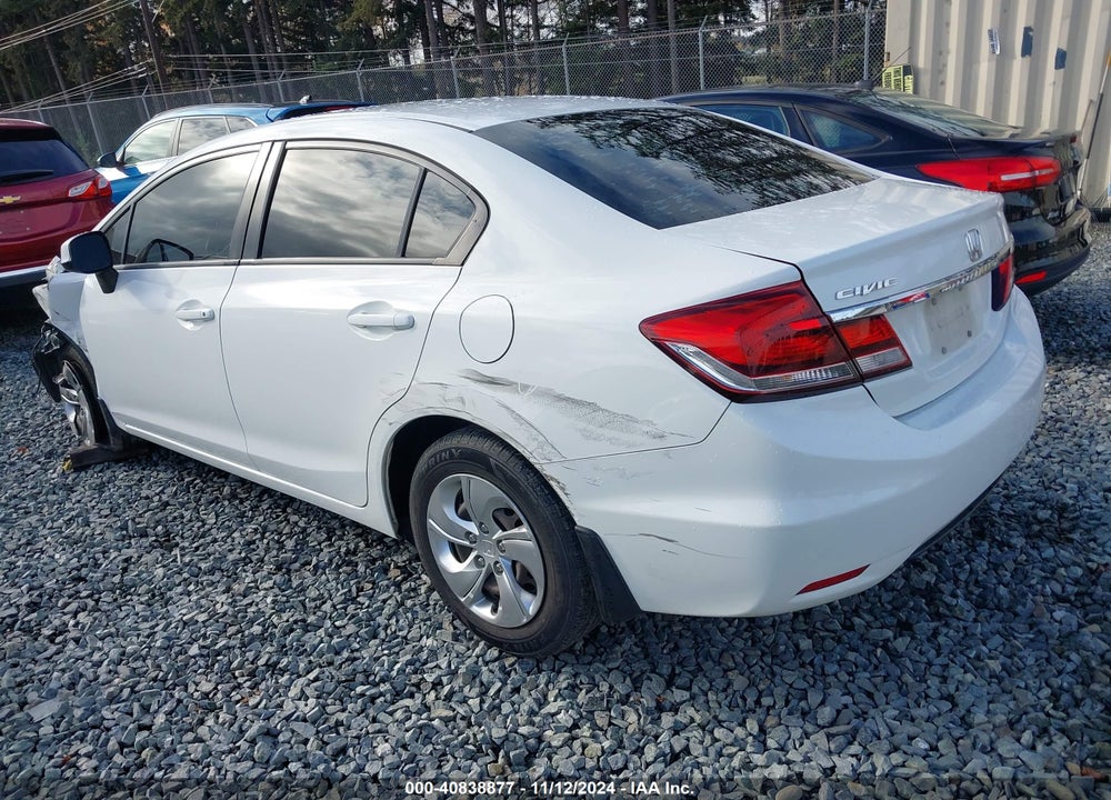 2013 HONDA CIVIC LX VIN: 2HGFB2F56DH523416