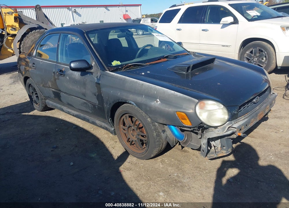 2002 SUBARU IMPREZA WRX VIN: JF1GD29622G504376