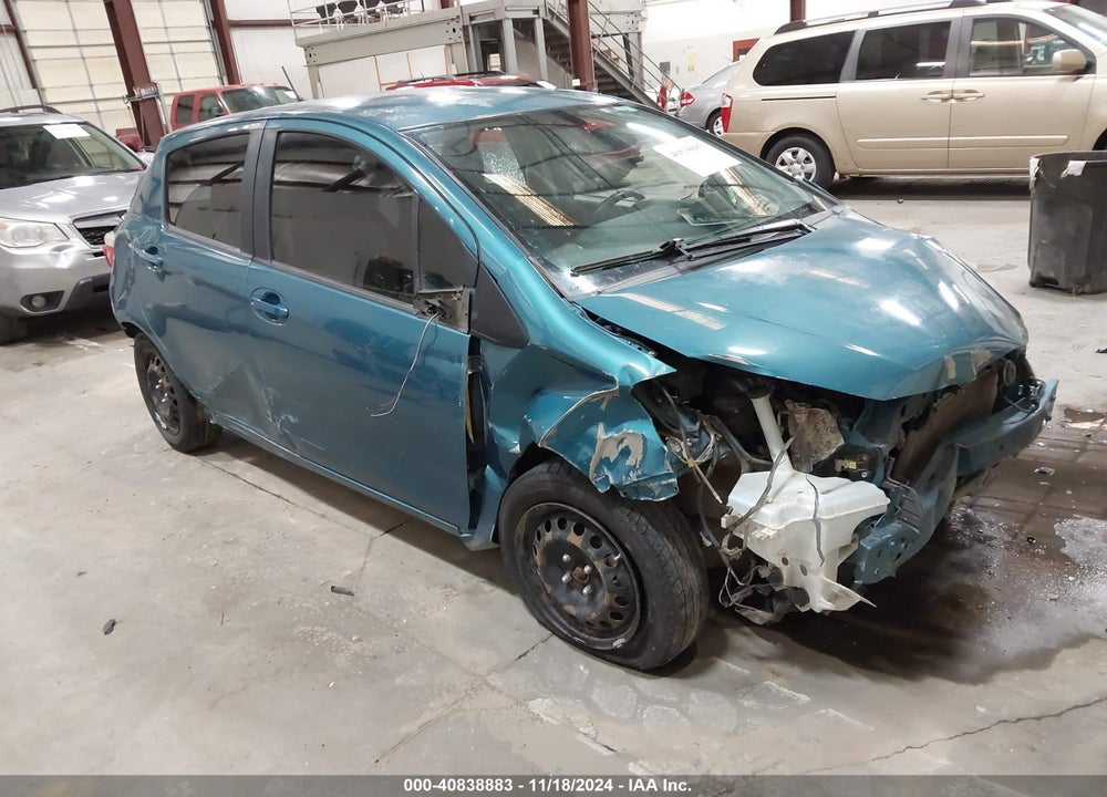 2012 TOYOTA YARIS LE VIN: JTDKTUD31CD521298