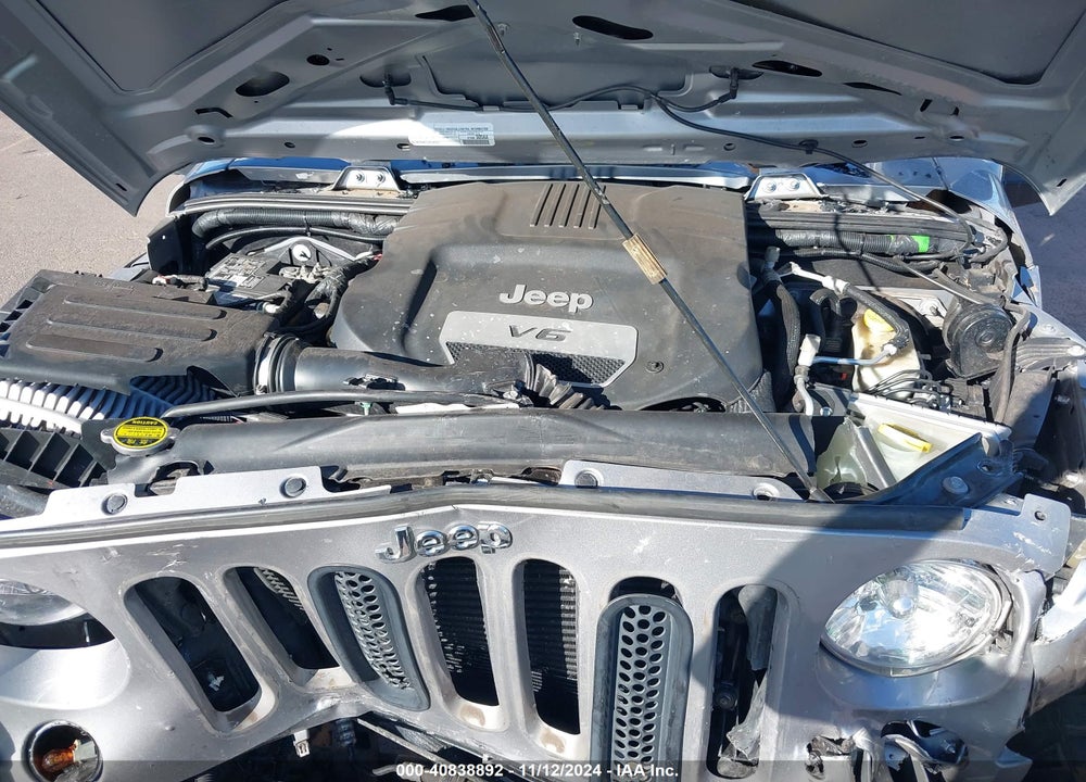 2016 JEEP WRANGLER SPORT VIN: 1C4AJWAG8GL323530