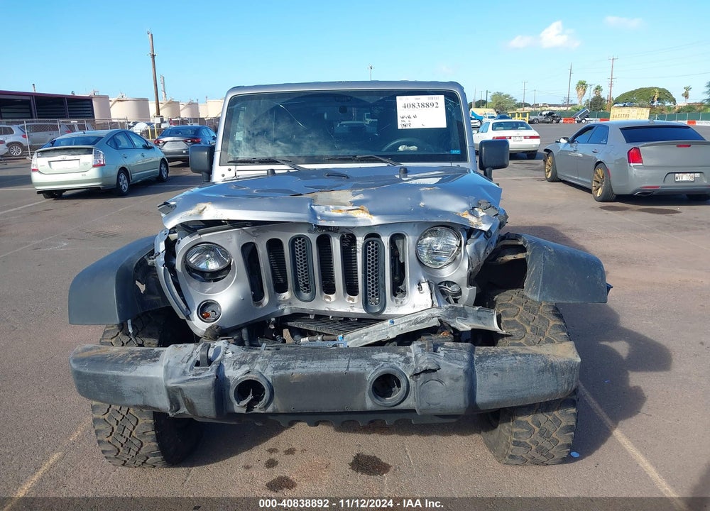 2016 JEEP WRANGLER SPORT VIN: 1C4AJWAG8GL323530