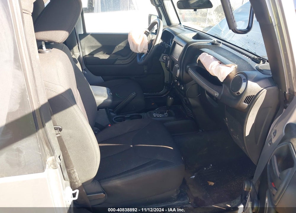 2016 JEEP WRANGLER SPORT VIN: 1C4AJWAG8GL323530