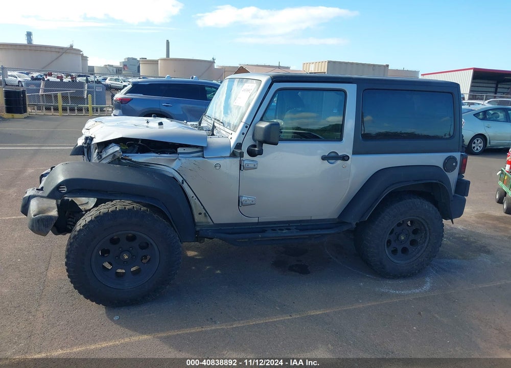 2016 JEEP WRANGLER SPORT VIN: 1C4AJWAG8GL323530