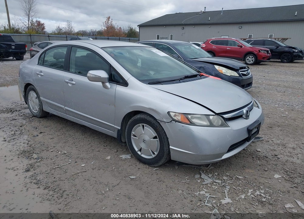 2008 HONDA CIVIC HYBRID VIN: JHMFA36218S030544