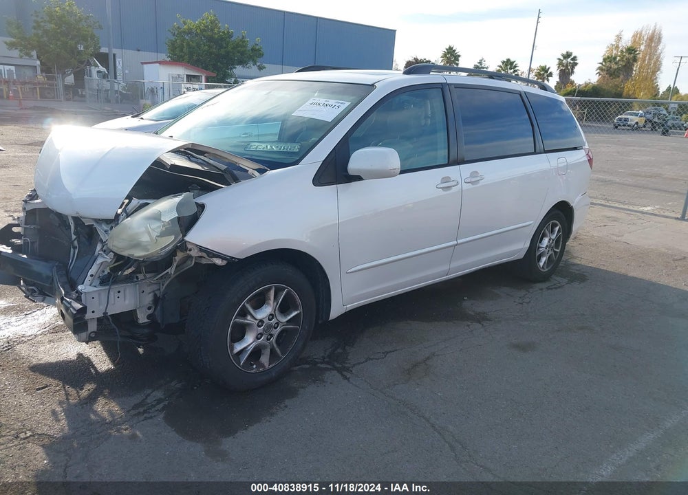 2005 TOYOTA SIENNA XLE VIN: 5TDZA22C95S376059