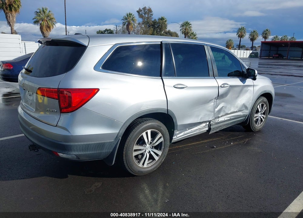 2018 HONDA PILOT EX-L VIN: 5FNYF6H54JB011901