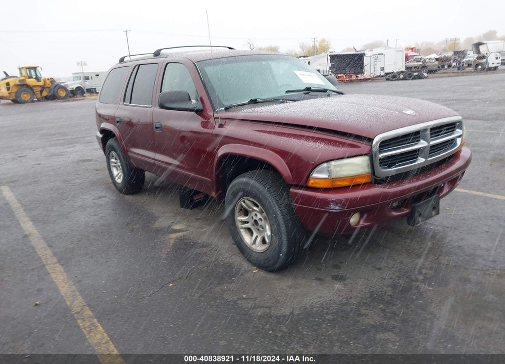 2002 DODGE DURANGO SLT VIN: 1B4HS48N82F134711