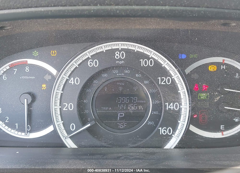 2015 HONDA ACCORD EX VIN: 1HGCR2F75FA036872