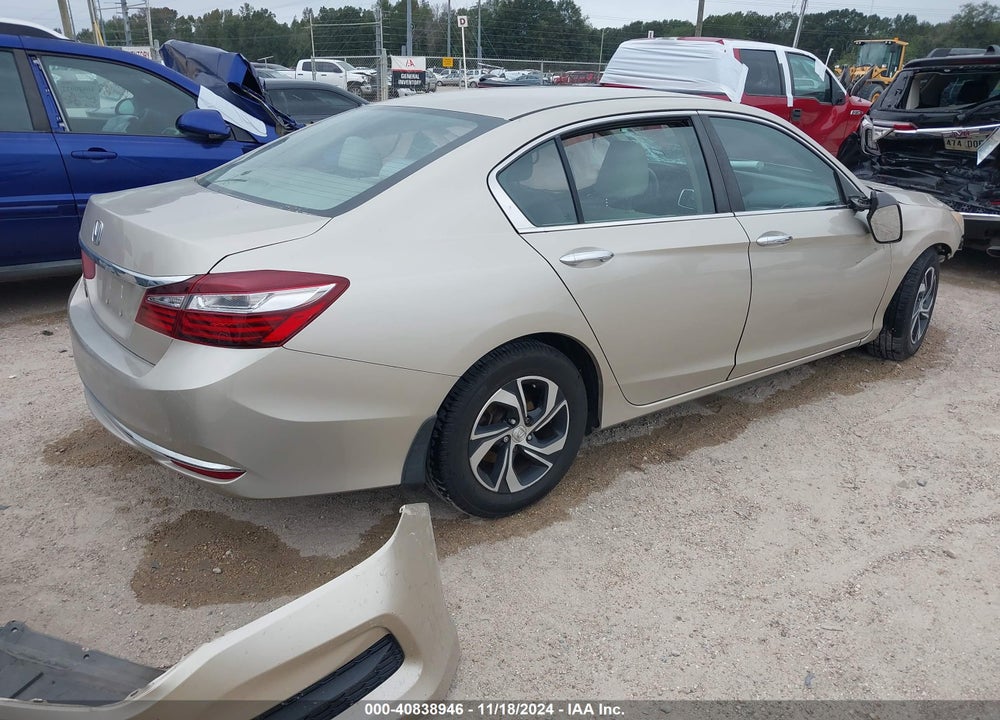 2016 HONDA ACCORD VIN: 1HGCR2F32GA022815