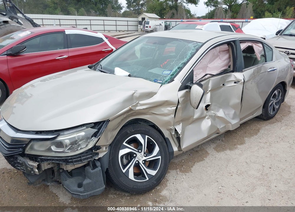 2016 HONDA ACCORD VIN: 1HGCR2F32GA022815