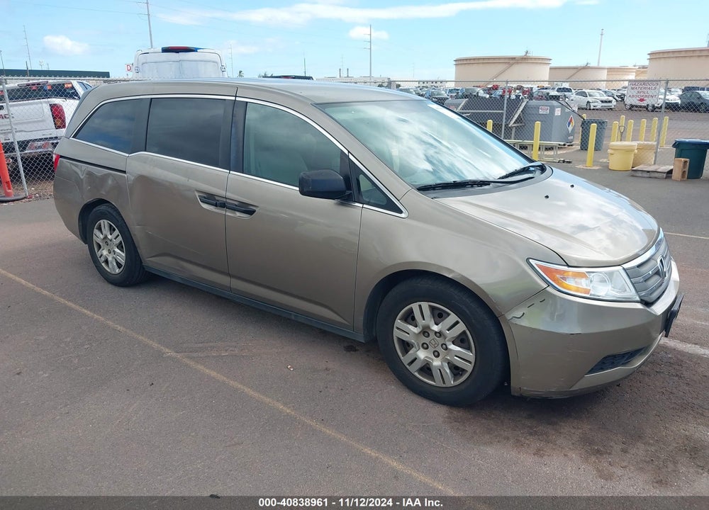 2013 HONDA ODYSSEY LX VIN: 5FNRL5H29DB055149