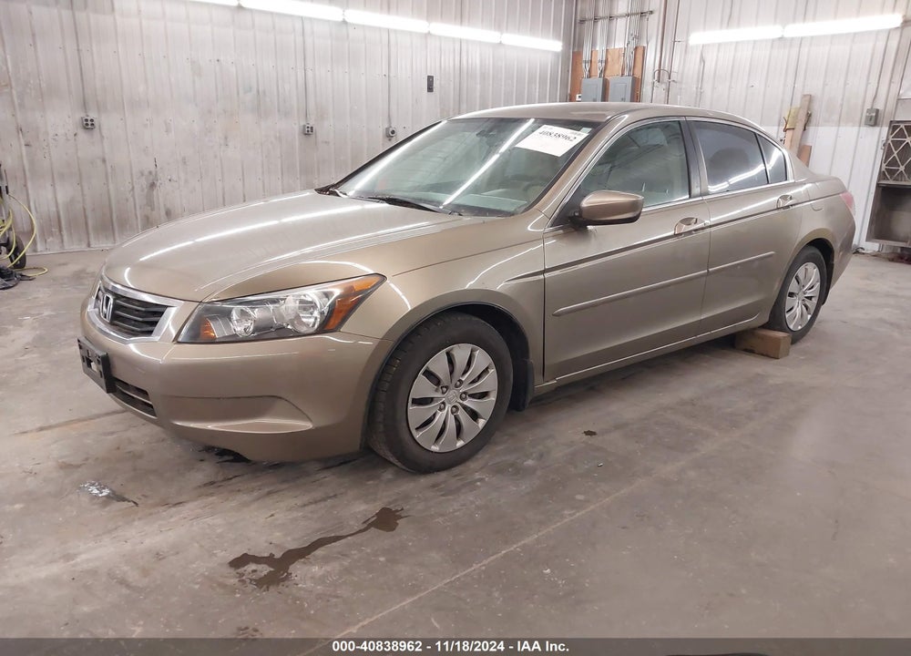 2009 HONDA ACCORD 2.4 LX VIN: 1HGCP26369A023989