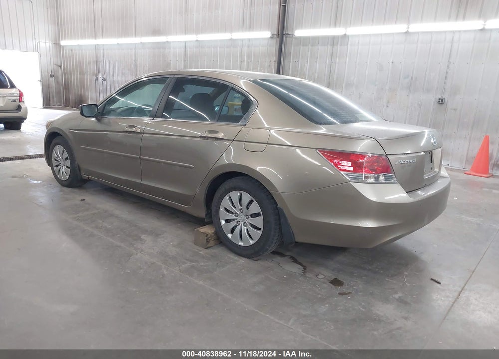 2009 HONDA ACCORD 2.4 LX VIN: 1HGCP26369A023989