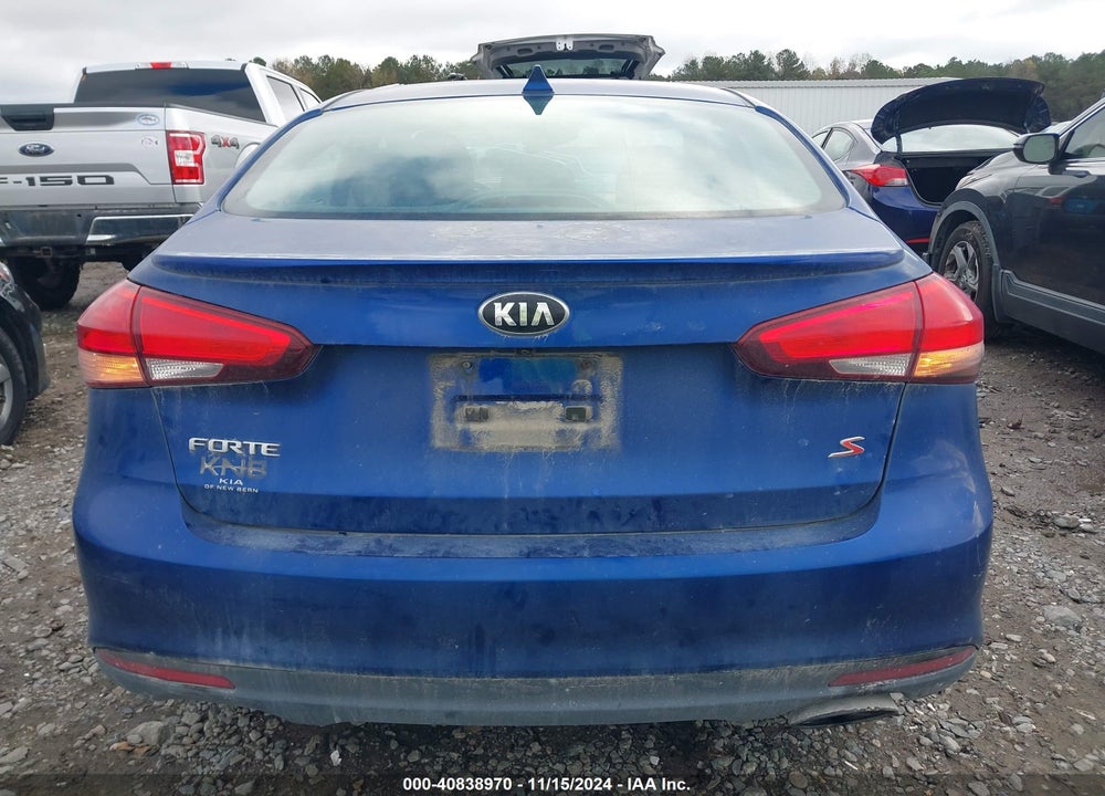 2017 KIA FORTE S VIN: 3KPFL4A76HE102829