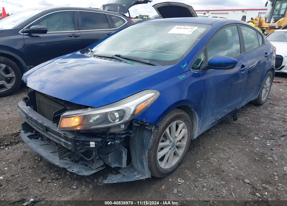 2017 KIA FORTE S VIN: 3KPFL4A76HE102829