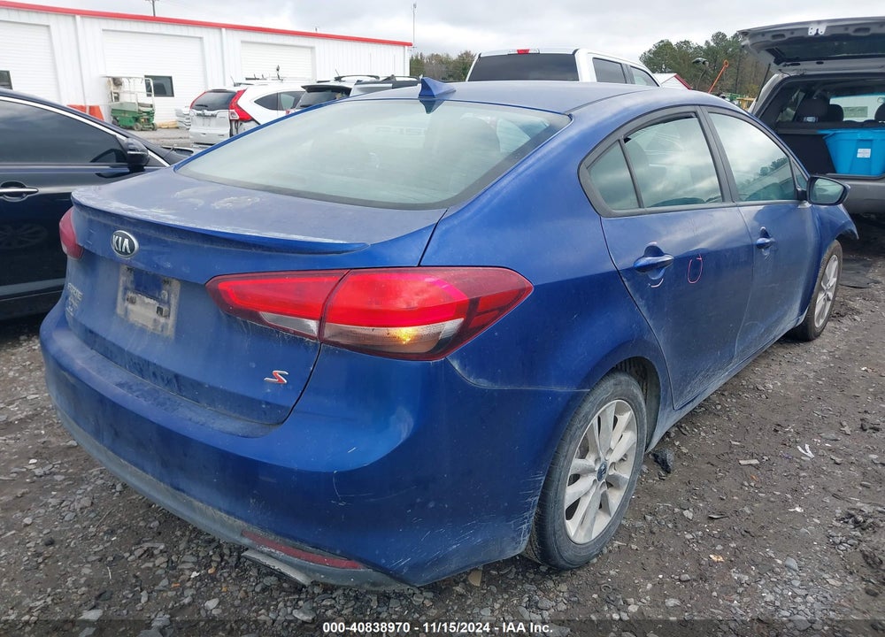 2017 KIA FORTE S VIN: 3KPFL4A76HE102829