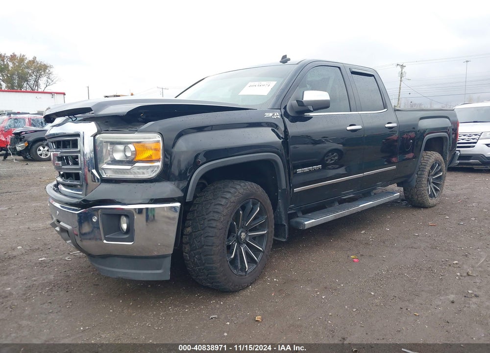 2014 GMC SIERRA 1500 SLT VIN: 1GTV2VEC4EZ412893