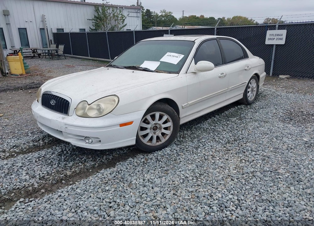 2003 HYUNDAI SONATA GLS/LX VIN: KMHWF35H33A862261