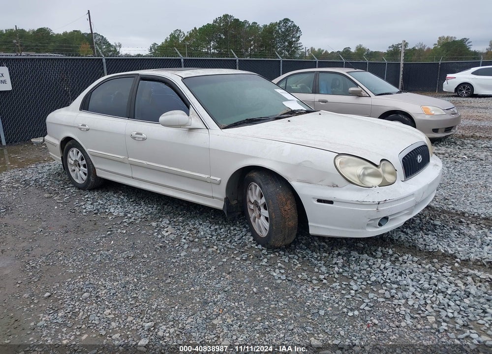 2003 HYUNDAI SONATA GLS/LX VIN: KMHWF35H33A862261
