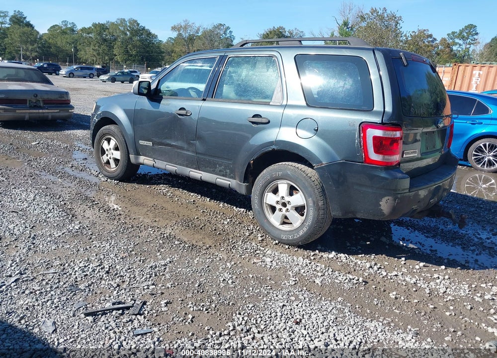 2008 FORD ESCAPE XLS/XLS MANUAL VIN: 1FMCU02Z58KA46688